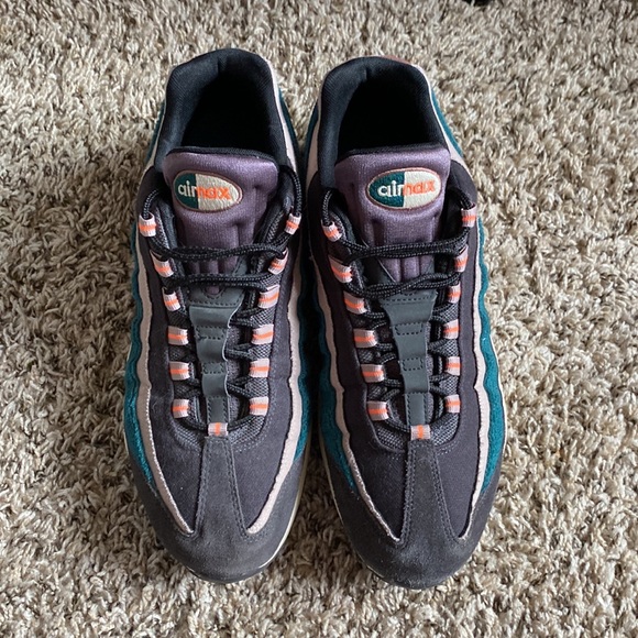 Air Max 95 Premium Oil Spill Grey Mens size 12 - Picture 2 of 4